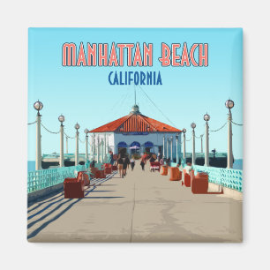 Imã Cais Los Angeles Califórnia de Manhattan Beach