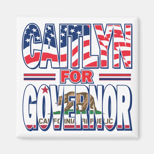 Imã Caitlyn para Governador (Frente)