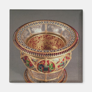Imã Caixa com plique-a-jour e cloisonne