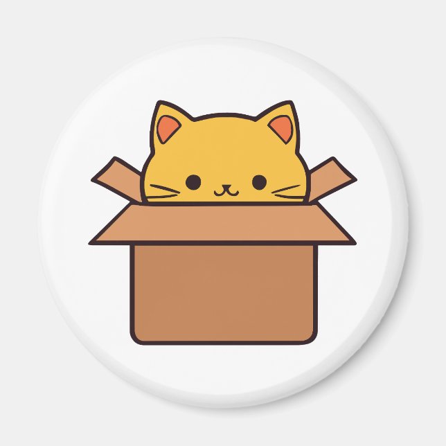 Imã Caixa de cartão dentro (Frente)