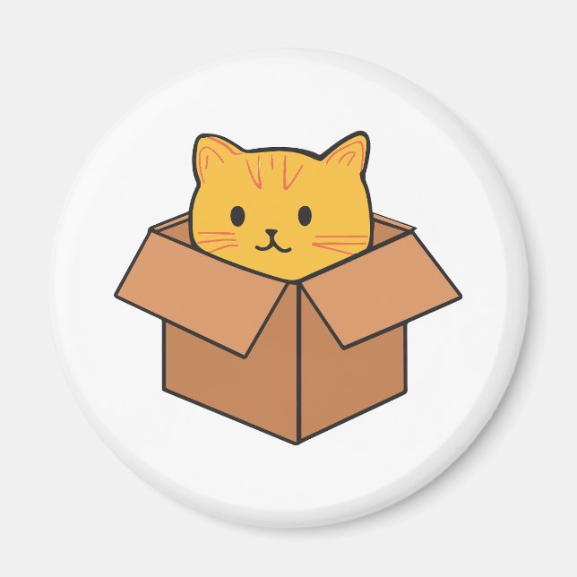 Imã Caixa de cartão dentro (Frente)