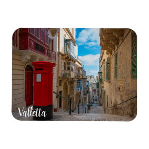 Ímã Caixa de correio de Red Vintage em Malta