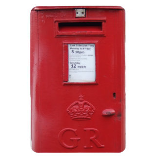 Ímã Caixa de Posto Red British