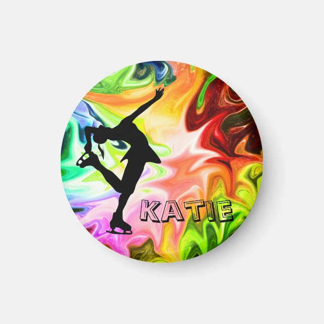 IMÃ CAIXA LÍQUIDA E SKATER (Frente)