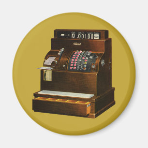 Imã Caixa Registradora Antiga, Negócio de Varejo Vinta