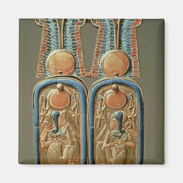 Imã Caixa unguenta em forma de dupla realeza (Frente)