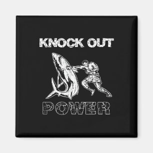 Imã Caixa Vintage Homem Knock Out Power, Melhor Boxe K