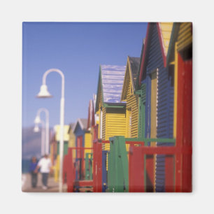 Imã Caixas de Banho de Muizenburg, perto de Capetown,