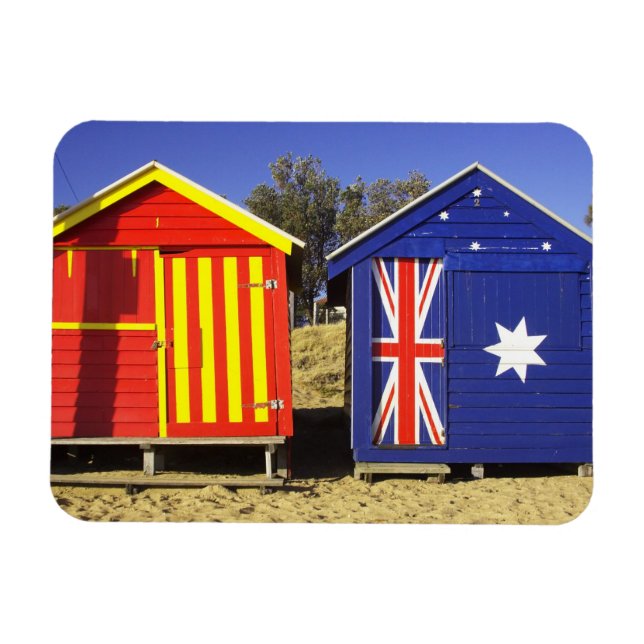 Ímã Caixas de banho, Praia de Brighton Médio, Porta 2 (Horizontal)