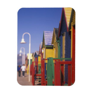 Ímã Caixas de Banhos de Muizenburg, perto de Capetown,