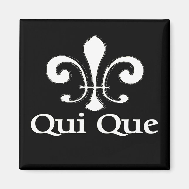 Imã Cajun French Who Dat (Frente)