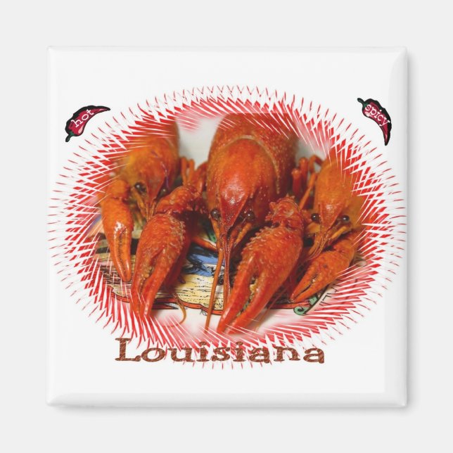 Imã Cajun Pride Magnet (Frente)