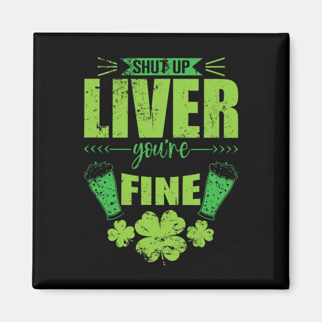 Imã Cala Fígado Você Está Bem Resistência do Dia de Sã (Frente)