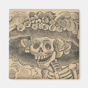 Imã Calavera Catrina (Esqueleto De Dapper) (Caveira El
