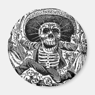 Imã Calavera Dia dos Mortos