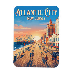 Ímã Calçada de Atlantic City EUA