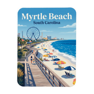 Ímã Calçada de Myrtle Beach EUA