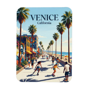 Ímã Calçada de Venice Beach Califórnia