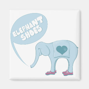Imã Calçados do elefante