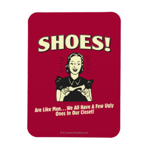 Ímã Calçados: São Como Homens