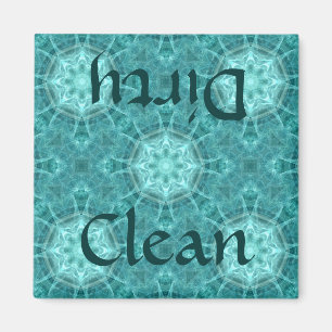 Imã Caleidoscópio do fractal do Aqua e da cerceta