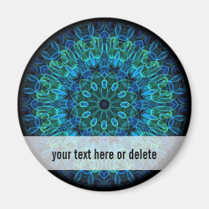 Imã Caleidoscópio verde azul