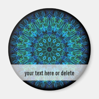 Imã Caleidoscópio verde azul