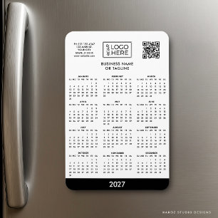 Ímã Calendário Corporativo de Negócios com Logotipo 20