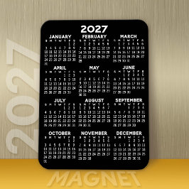 Ímã Calendário de Exibição de Ano de Cheio 2023 - Míni