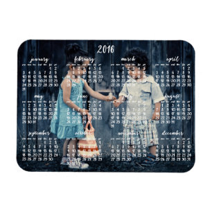 Ímã Calendário Magnético Personalizado 2016 3x4