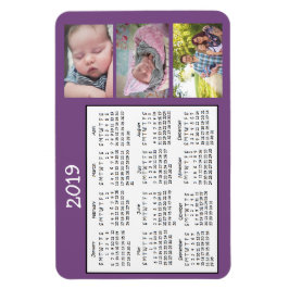 Ímã Calendário Personalizado do Miniímã de Fotografias