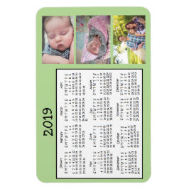 Ímã Calendário Personalizado do Miniímã de Fotografias