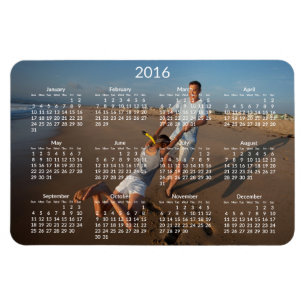 Ímã Calendários Personalizados 2016 Grandes Magnetos F
