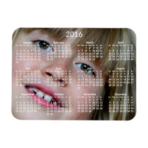 Ímã Calendários Personalizados 2016 Magnet Flexível