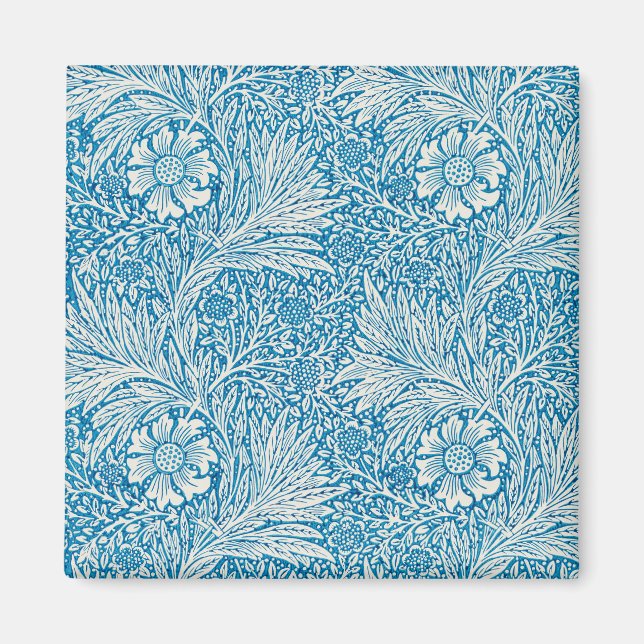 Imã Calêndula por William Morris, Flores de Jardim Vin (Frente)