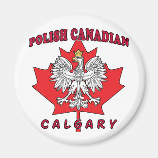Imã Calgary Polska Canada Leaf