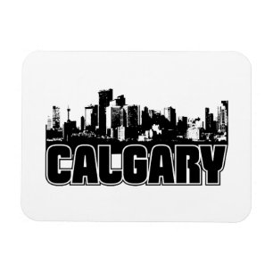 Ímã Calgary Skyline
