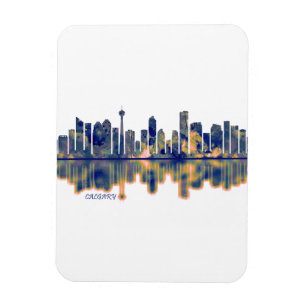Ímã Calgary Skyline