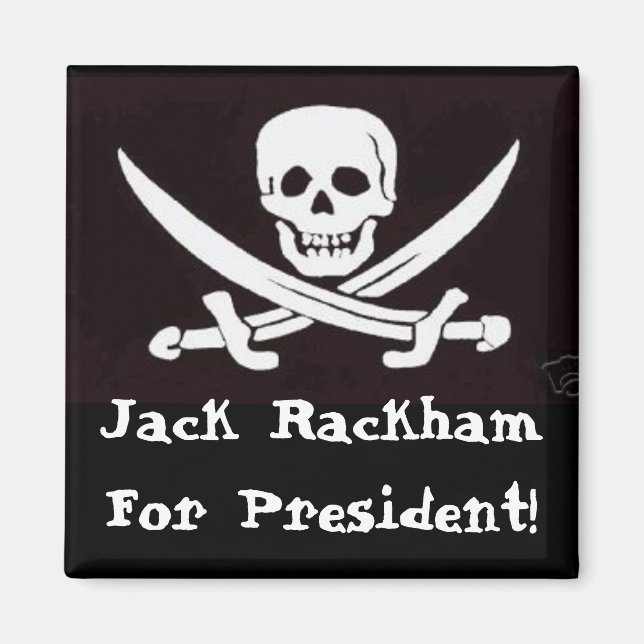 Imã Calico Jack para Prez Magnet (Frente)