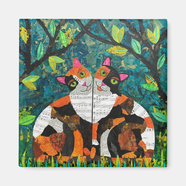 Imã Calico Love (Frente)