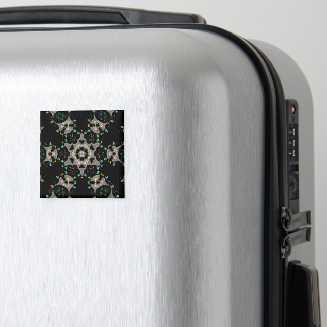 Imã Calidoscópio Noturno de Veludo (In Situ (Luggage))