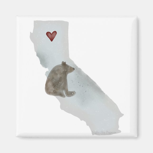 Imã California Bear Magnet (Frente)