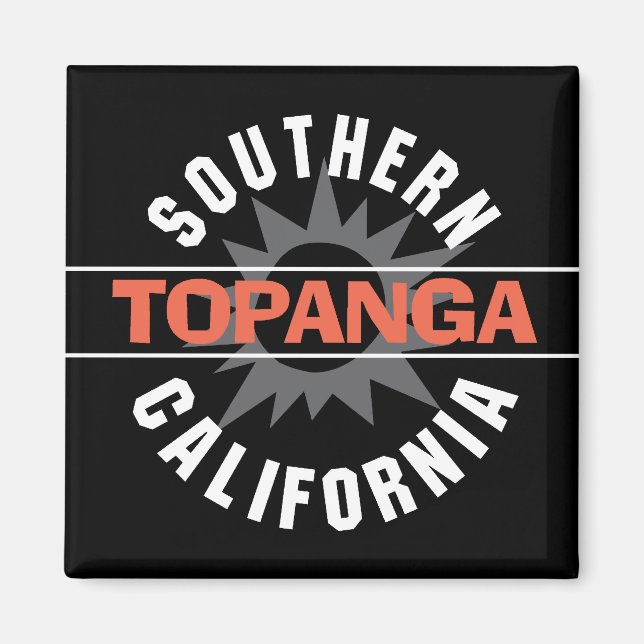 Imã Califórnia do Sul - Topanga (Frente)