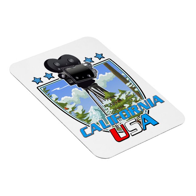 Ímã Califórnia EUA (Lado Direito)