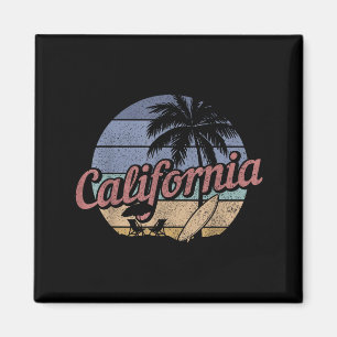 Imã Califórnia Surf Vintage Lembrança Cali Praia Surfi