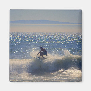 Imã California Surfer dirige o ímã das ondas
