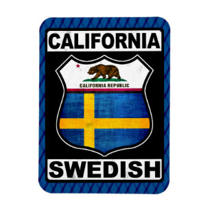 Ímã California Swedish American Magnet
