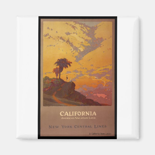 Imã Califórnia. Terra de Férias da América (Frente)