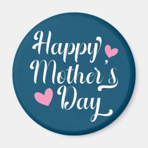 Imã Caligrafia simples e feliz do Dia de as mães  Mag