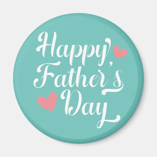 Imã Caligrafia simples e feliz do Dia de os pais | Mag (Frente)